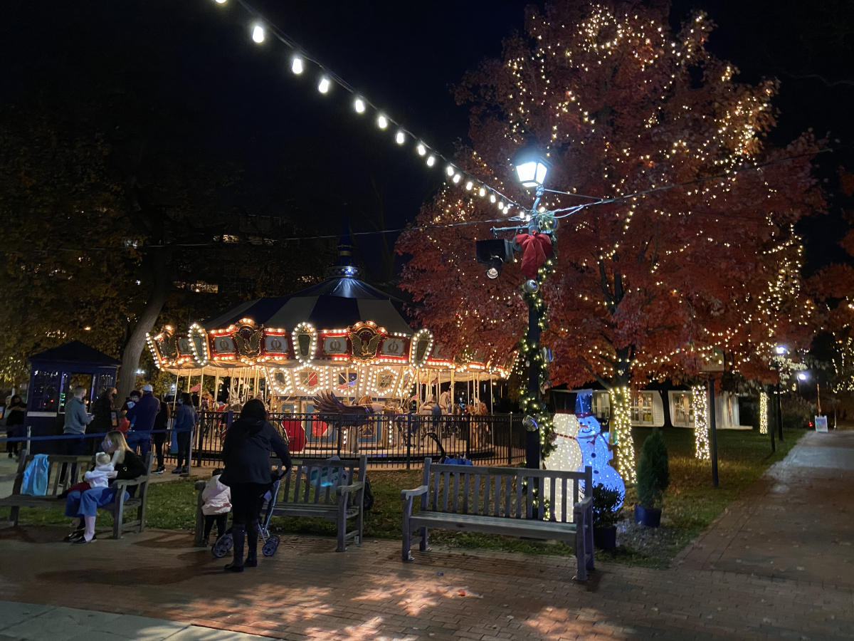 Celebrating the Season in Franklin Square with the Holiday Light Show